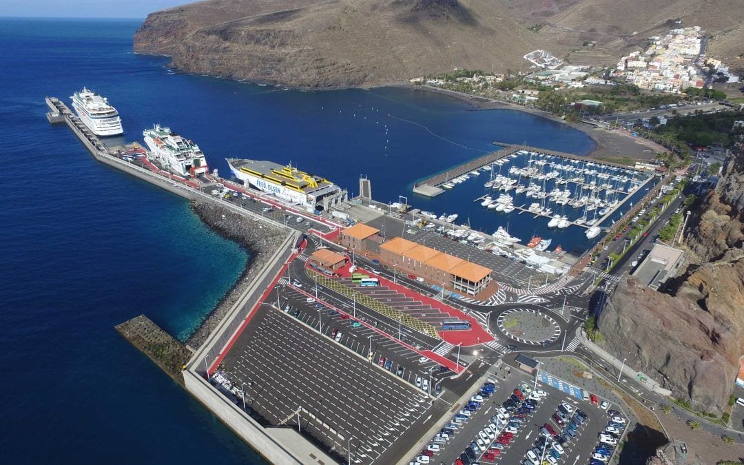 El puerto de La Gomera mejora su movimiento de mercancías en un 11 por ciento