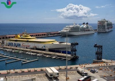 Puerto de La Palma con Fred Olsen