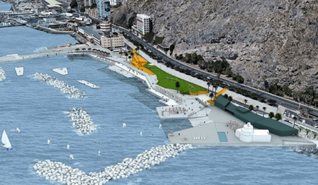 A concurso las obras de Defensa Marítima y Ordenación de la Zona de Charcos del Área Funcional de Valleseco, Fase II