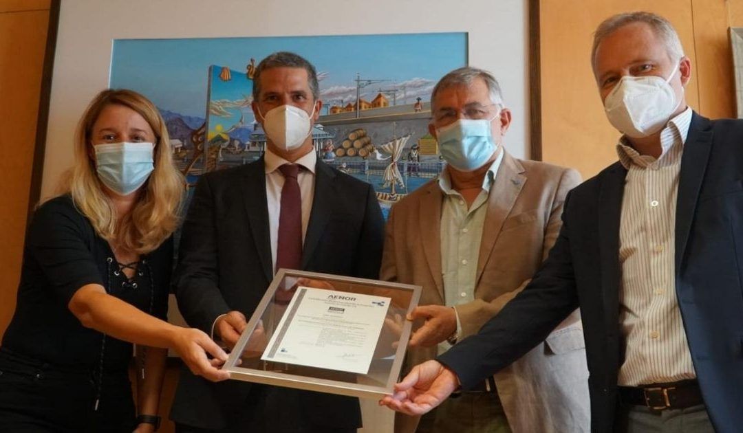 Puertos de Tenerife recoge la certificación AENOR