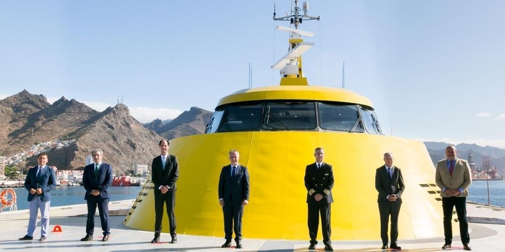 Fred. Olsen Express trae a Canarias el trimarán más moderno y del mundo para unir Tenerife y Gran Canaria