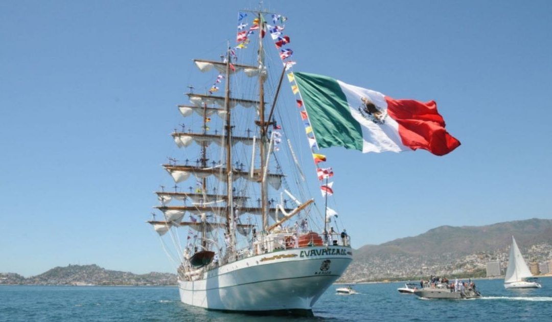 buque-escuela mejicano ‘Cuauhtémoc’