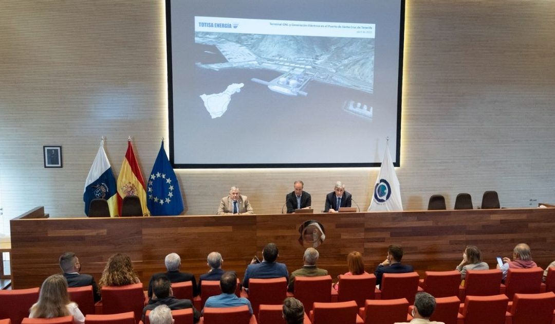 El puerto de Tenerife, camino del suministro de GNL y electricidad a buques en puerto