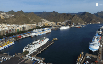 Puertos de Tenerife acuerda una ordenanza para limitar la contaminación atmosférica en sus instalaciones