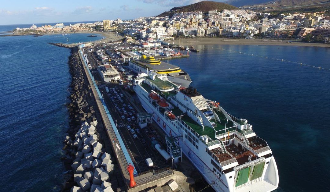 Puertos de Tenerife vuelve a batir de enero a julio los tres millones de pasajeros
