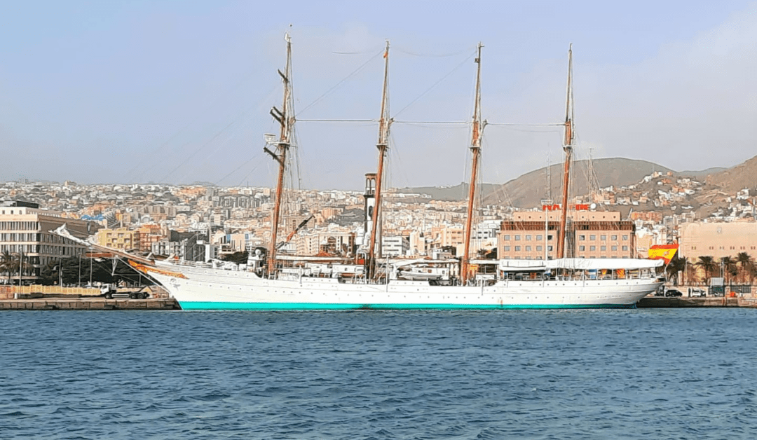 Juan Sebastián de Elcano vuelve a elegir Tenerife como escala de su Crucero de Instrucción