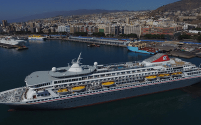 El puerto de Tenerife repite mañana un movimiento de ocho mil cruceristas en cinco cruceros