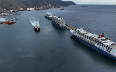 El puerto de Santa Cruz de Tenerife cierra 2025 con tres millones de pasajeros y doce de toneladas de mercancías