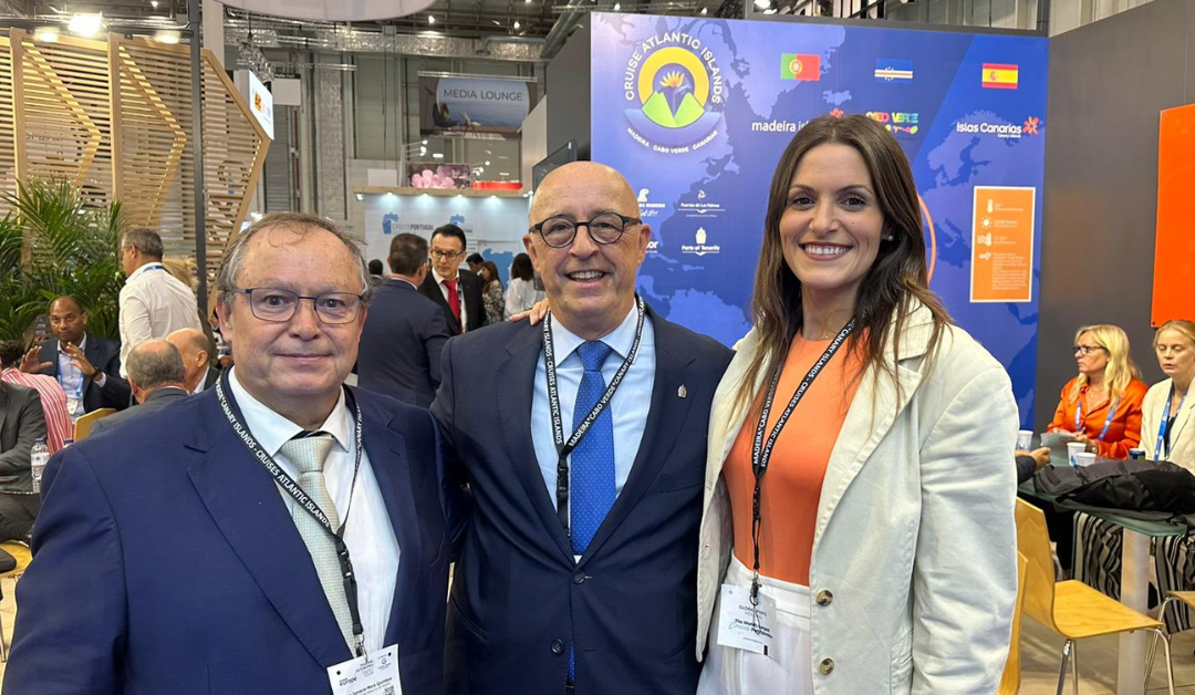 Puertos de Tenerife se promociona en la feria Seatrade Europe 2023