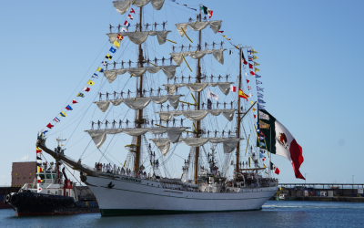 El buque escuela Cuauhtémoc arribará mañana al puerto de Santa Cruz de Tenerife