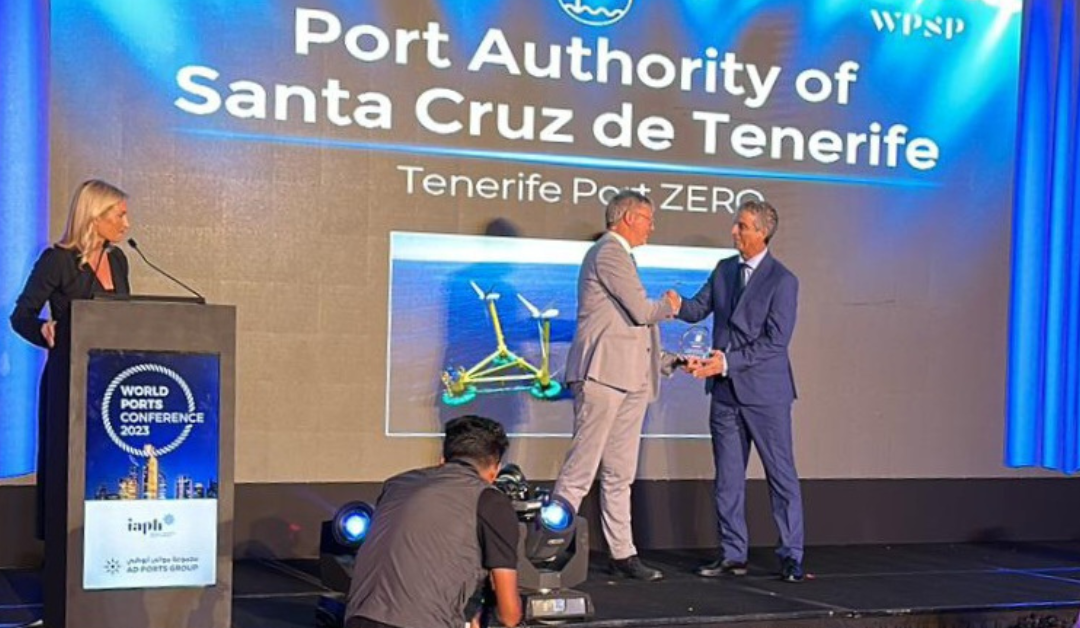 Puertos de Tenerife, ganador de los premios a la Sostenibilidad de la Asociación Internacional de Puertos