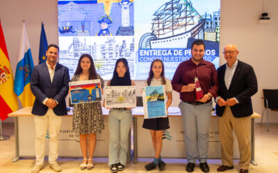Puertos de Tenerife premia el talento joven en la 36 edición del programa «Conoce Nuestro Puerto»