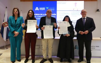 Puertos de Tenerife y Fundación DISA donan 59 mil euros a tres ONG canarias